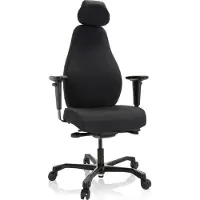 Hjh OFFICE RESISTIO XXL - Professionele directiestoel Zwart