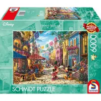 Schmidt Spiele Disney Mickey Thomas Kinkade:-& Minnie In Mexico () Puzzle 6000 Pieces Veelkleurig Kinderen