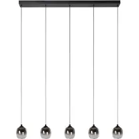 Lucide TAMINO - Hanglamp - LED Dimb. - 5x5,6W 3000K - Zwart