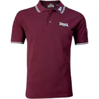 Lonsdale Shirt lichtbeige / navy / bourgogne