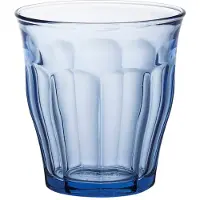 Duralex Picardie tumblerglas - 22 cl - blauw - 6 stuks