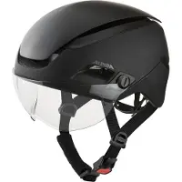 Alpina Fietshelm | | Altona (52-57 cm, Uniseks, led, Zwart)