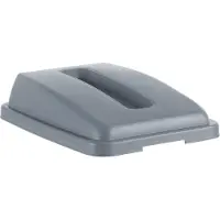 Super Merchant Deksel met opening voor 60L container – lichtgrijs – 660x470x30 mm