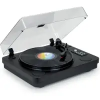 Thomson Bluetooth Turntable - - TT650BT - USB Recording - 2 Speakers - Black