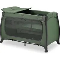 Hauck Play N Relax Center - Campingbedje - Gemakkelijk te vervoeren - Dark Green
