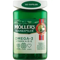Möller's Tran Møllers Tran Trankapsler 150 stk.