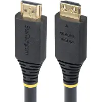 StarTech.com 6,1m High Speed HDMI Kabel met Grip Connectors, 4K 60Hz/1440p 144Hz, HDR10/HDCP 2.2/ARC, 18Gbps, UHD HDMI Kabel voor TV/Monitor/Display, TPE Mantel