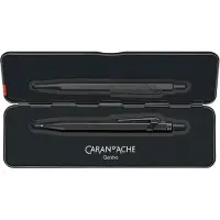 Caran d'Ache XL-balpen met metalen doos 849 Black Code Noir