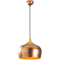 Opviq Hanglamp Berceste 211-S, dimbaar, messing / goud, Woon-/ Eetkamer, metaal, hanglamp