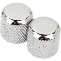 Fender Telecaster/Precision Bass Dome Knobs Chrome
