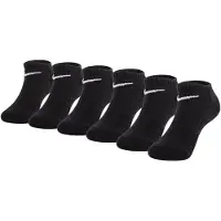 Nike Dri-FIT Performance Basics Enkelsokken 6-Pack Kleuters Zwart Wit