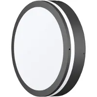 CMD LED-wandlamp buiten 9084, zwart, Aluminium, Modern, LED wandlamp buiten