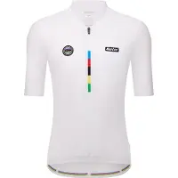 Santini Uci World Champion Mondo 2025 Korte Mouw Wielertrui