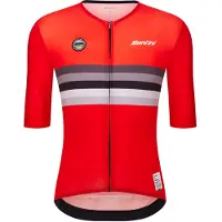 Santini Uci World Champion Switzerland 2025 Korte Mouw Wielertrui