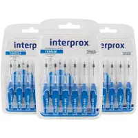Interprox 3x Ragers Conical Blauw Phd 1.7 6 Stuks