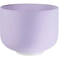 Sonic Energy AMETHYST CRYSTAL SINGING BOWL 8" NOTE B CROWN CHAKRA - CSBA8B