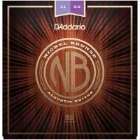 D'addario And Co NICKEL BRONZE CUSTOM LIGHT 11-52