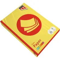 Quantore Kopieerpapier Quantore Colour A4 80gr zwavelgeel 500vel