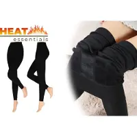 Heat Essentials Fleece Legging Deluxe - Zwart - Maat L/XL - Thermo Legging - Winter Legging - Fleece panty - Warme Kleren - Thermo Legging - Warme Panty - Thermo Panty - Dames Kleding - Shapewear