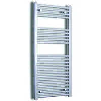 Sanicare design handdoekradiator 45x172cm zilver grijs