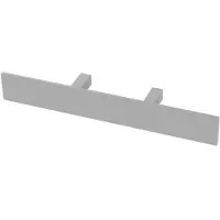 Eastbrook Malmesbury handdoekhouder flat style voor radiator 30cm grijs mat