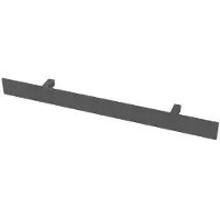 Eastbrook Malmesbury handdoekhouder flat style voor radiator 45cm antraciet