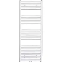 Sanicare design handdoekradiator 45x160cm midden aansluiting wit