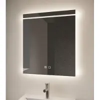 Gliss Design Decora spiegel met LED-verlichting en verwarming 70x70cm
