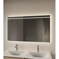 Gliss Design Decora spiegel met LED-verlichting en verwarming 140x70cm