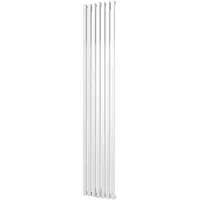 Plieger Siena designradiator verticaal enkel 1800x318mm 766W wit
