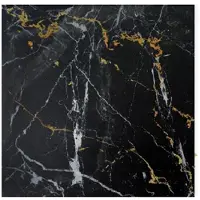 Terre d'Azur Samora vloertegel 20x20cm zwart/goud - per 15 stuks
