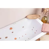 Lambini Designs Cube bubbelbad 190x90cm elektronisch met 6+4+2 hydrojets en 12 aerojets rose goud