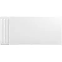Eastbrook plaat voor paneelradiator 130x60cm wit glans