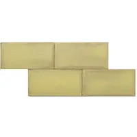 Terre d'Azur Terre-Spatula wandtegel 10x20cm groen licht