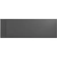 Eastbrook plaat voor paneelradiator 180x60cm antraciet