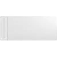 Eastbrook plaat voor paneelradiator 140x60cm wit glans