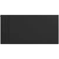 Eastbrook plaat voor paneelradiator 120x60cm zwart mat