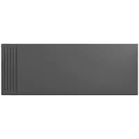Eastbrook plaat voor paneelradiator 160x60cm antraciet