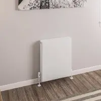 Eastbrook Keynsham paneelradiator met streep 50x60cm 987W wit glans