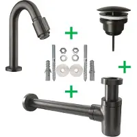 Mueller Ferro fonteinkraanset gunmetal