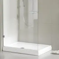 Riho Davos rechthoekige douchebak 120x80cm wit glans