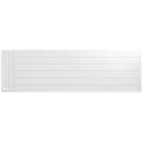 Eastbrook plaat voor paneelradiator met streep 200x60cm wit glans