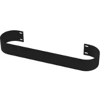 Eastbrook Malmesbury handdoekbeugel 28cm zwart mat