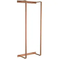 SaniGoods Basil verticale handdoekrek 28x67cm koper geborsteld
