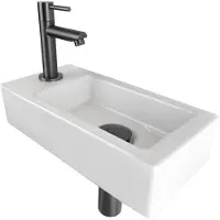 Best design Moya fonteinset links gun metal