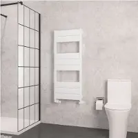 Eastbrook Kingswood handdoekradiator 50x120cm 618W wit mat