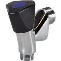 Mueller Sanjan beluchterkraan 1/2'' x 3/4'' zwart