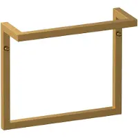 Brauer handdoekrek 35cm messing geborsteld PVD