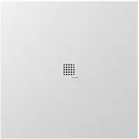 Polysan Treneca douchebak 90x90cm wit mat