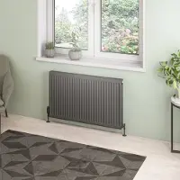 Eastbrook Type 21 paneelradiator 100x60cm 1686W antraciet